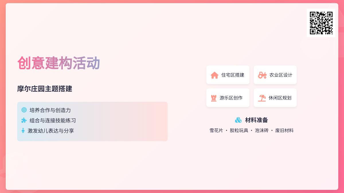大班游戏快乐庄园教案