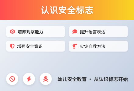 大班安全认识安全标志教案反思-幼师课件网