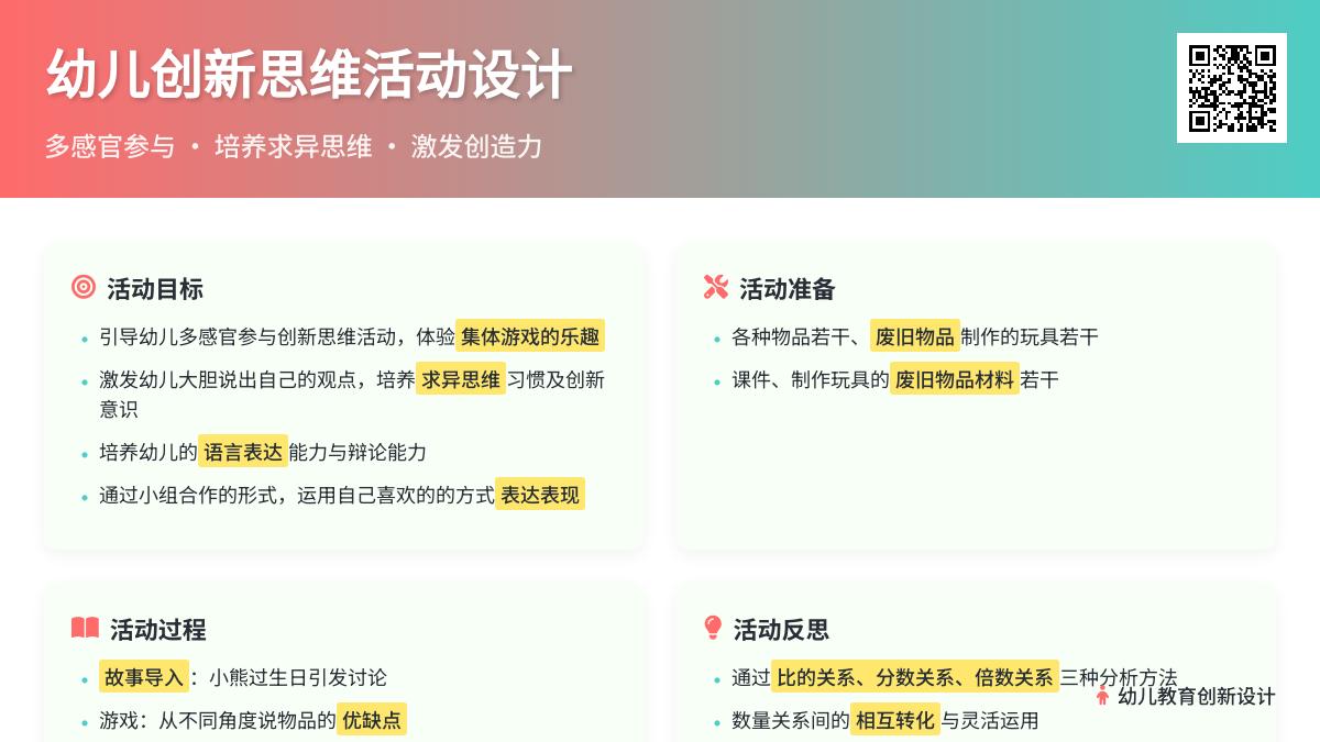 大班游戏从不同角度说教案反思