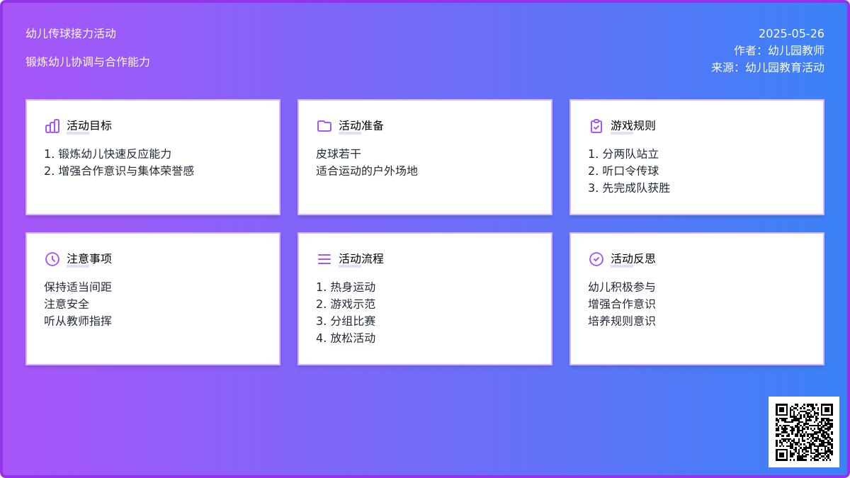 大班户外体育游戏传球接力教案反思