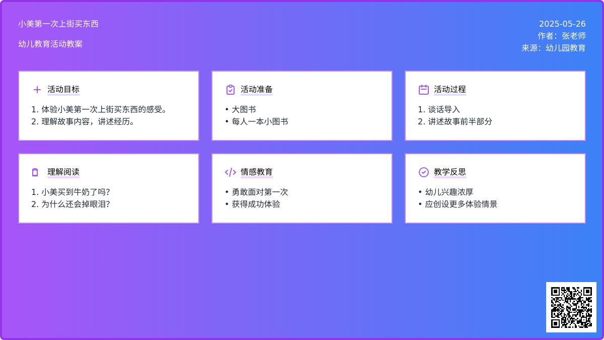 大班语言公开课第一次买东西教案反思