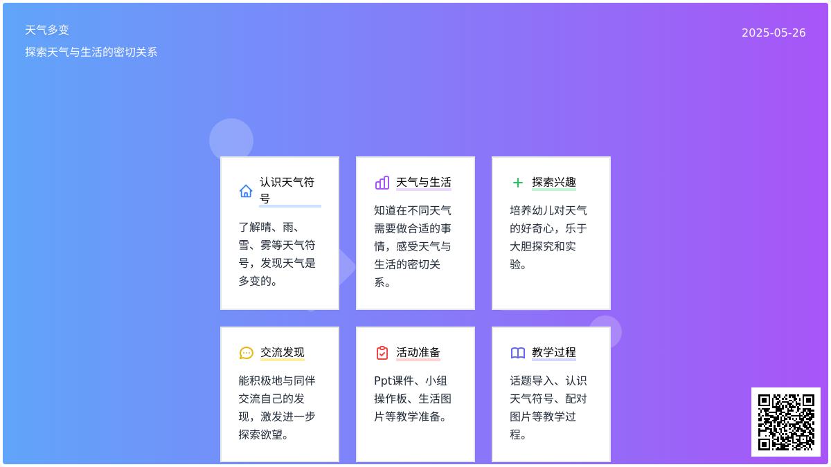 大班语言公开课多变的气象教案反思
