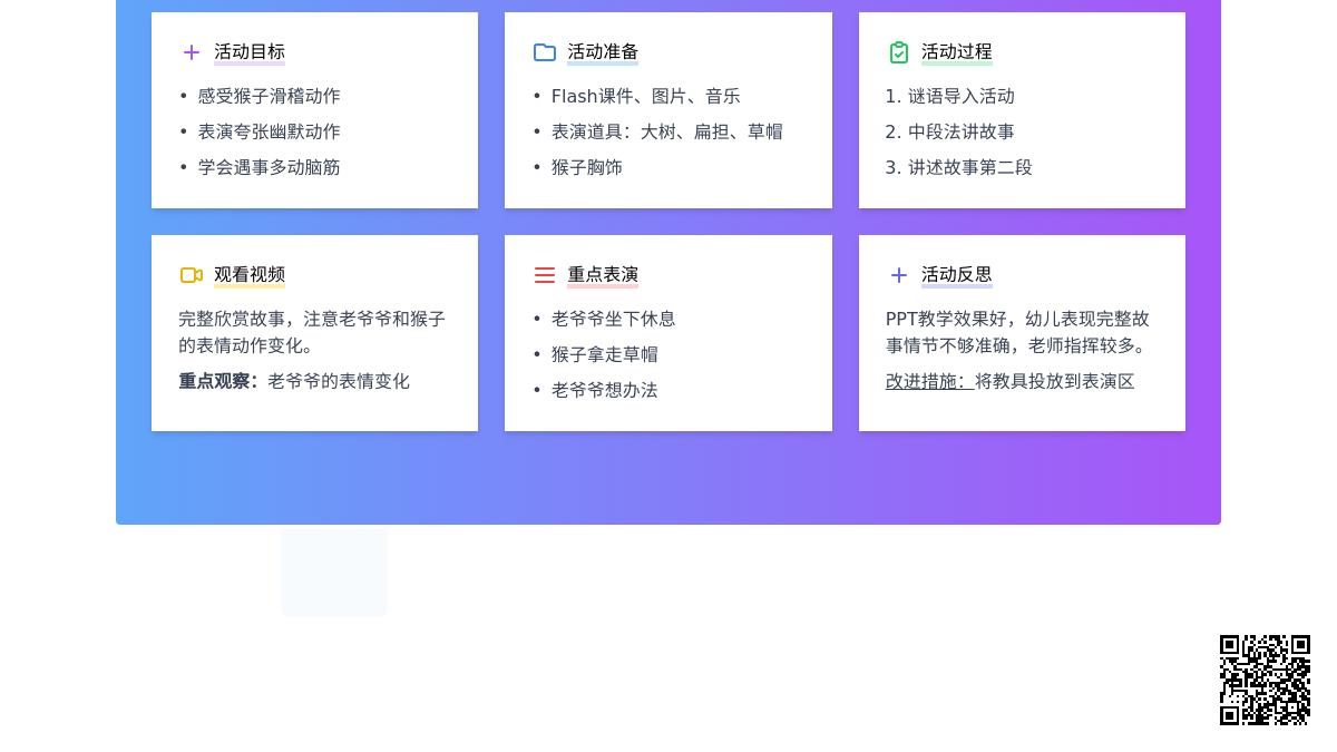 大班语言公开课猴子学样教案反思