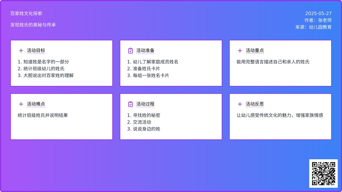 大班语言百家姓教案反思