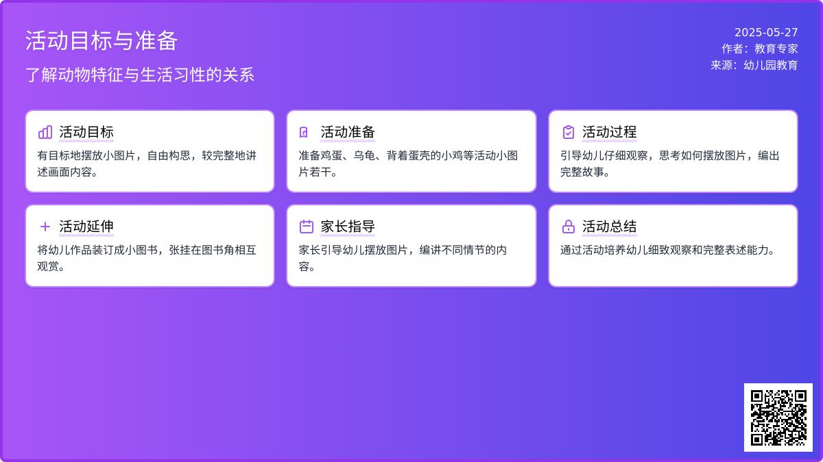 大班语言背着蛋壳的小鸡教案反思