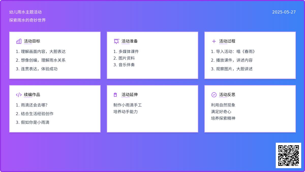 大班语言优质课顽皮的小雨滴教案反思