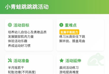 大班主题小青蛙跳高教案反思-幼师课件网