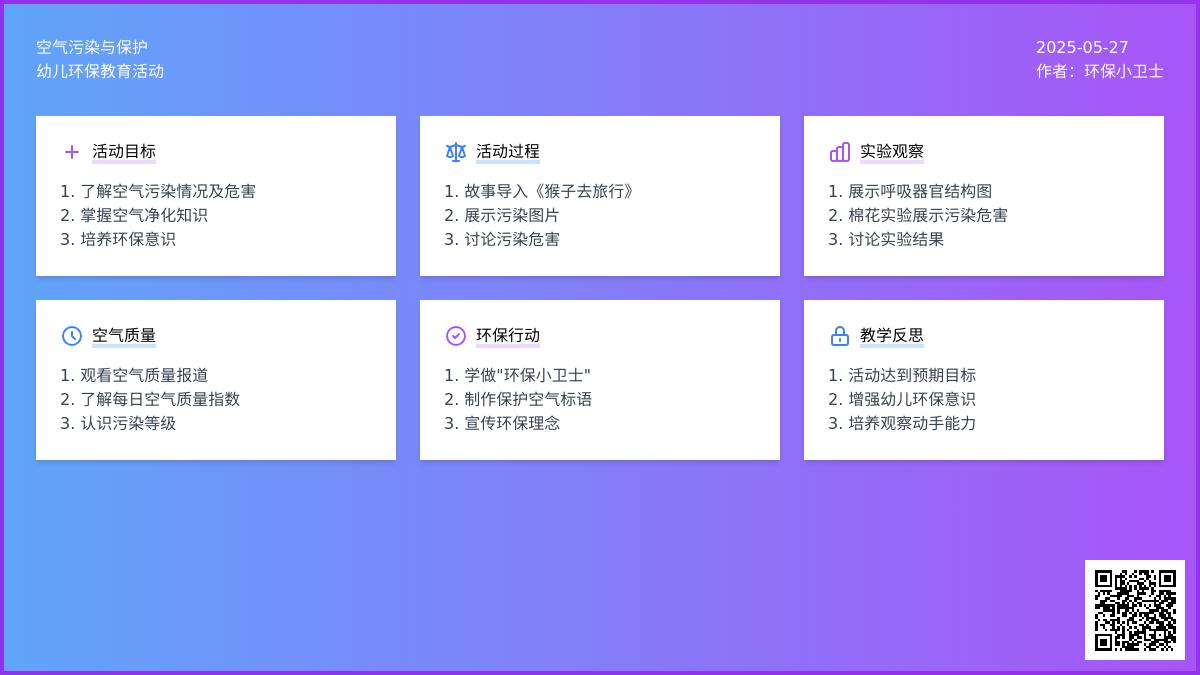 大班科学活动让空气更干净教案反思