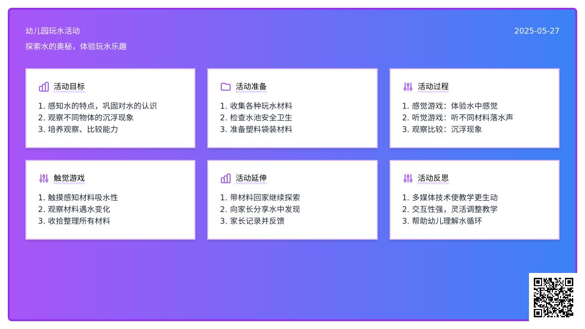 大班科学活动水中的发现教案反思