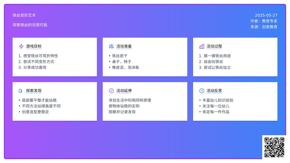 大班科学活动自由自在的铁丝教案反思