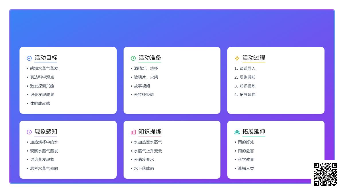 大班科学活动雨从哪里来教案