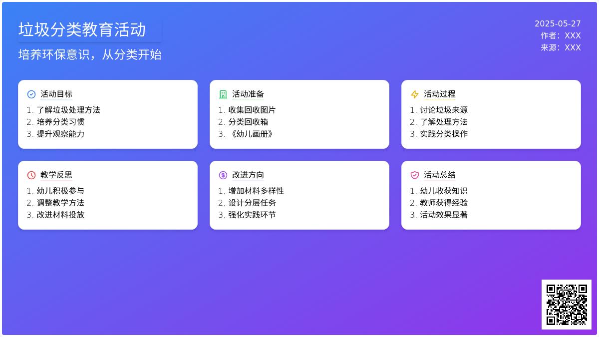 大班科学活动垃圾哪里去了教案反思