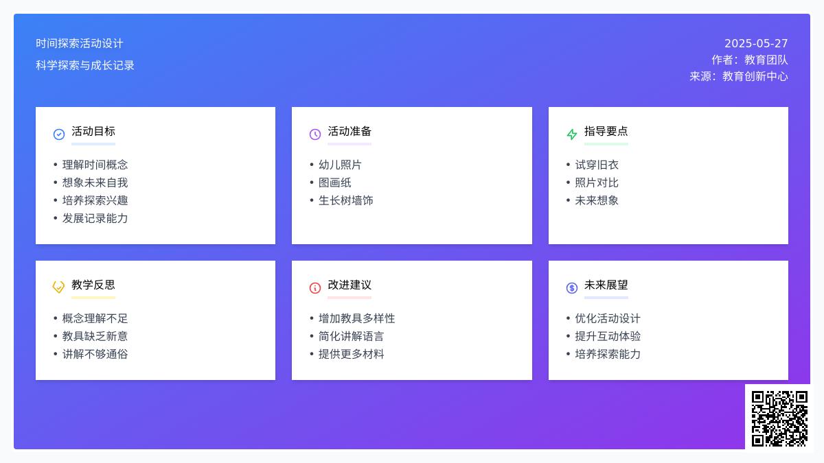 大班科学我的过去现在和将来教案反思