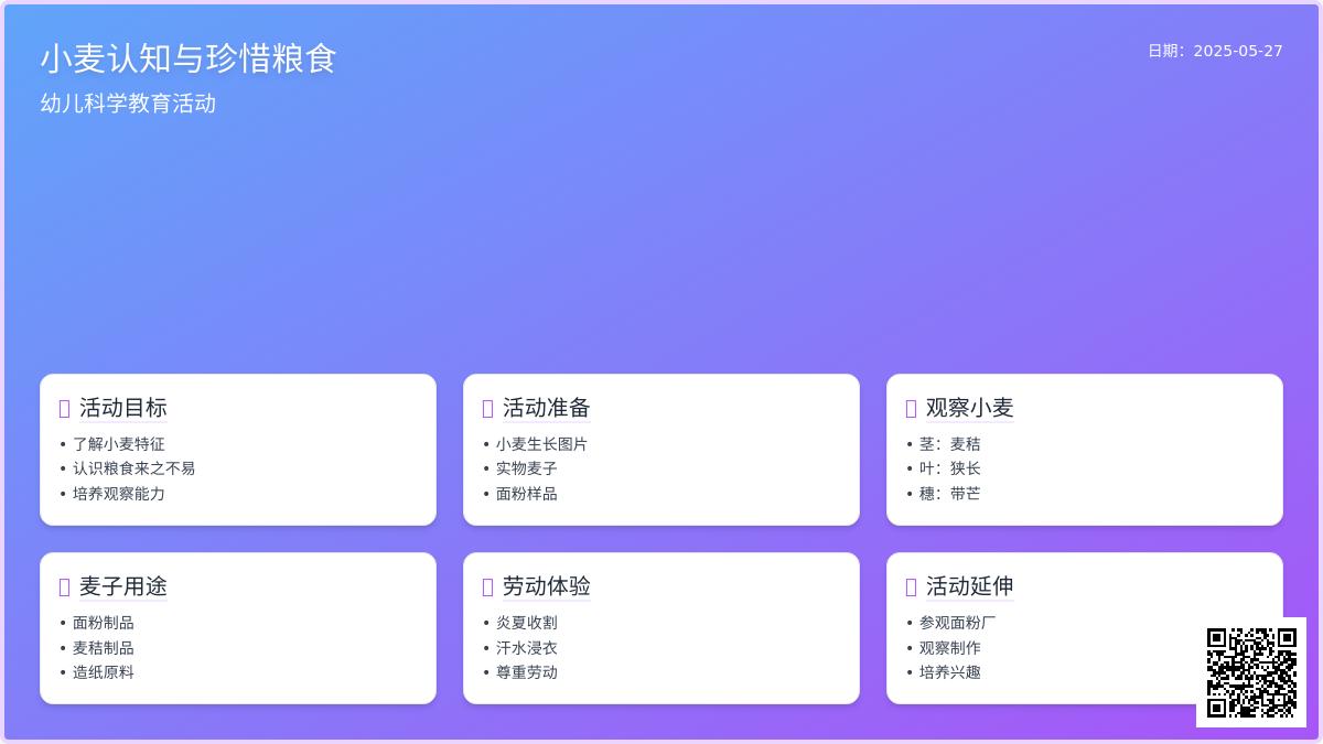 大班科学公开课认识小麦教案反思