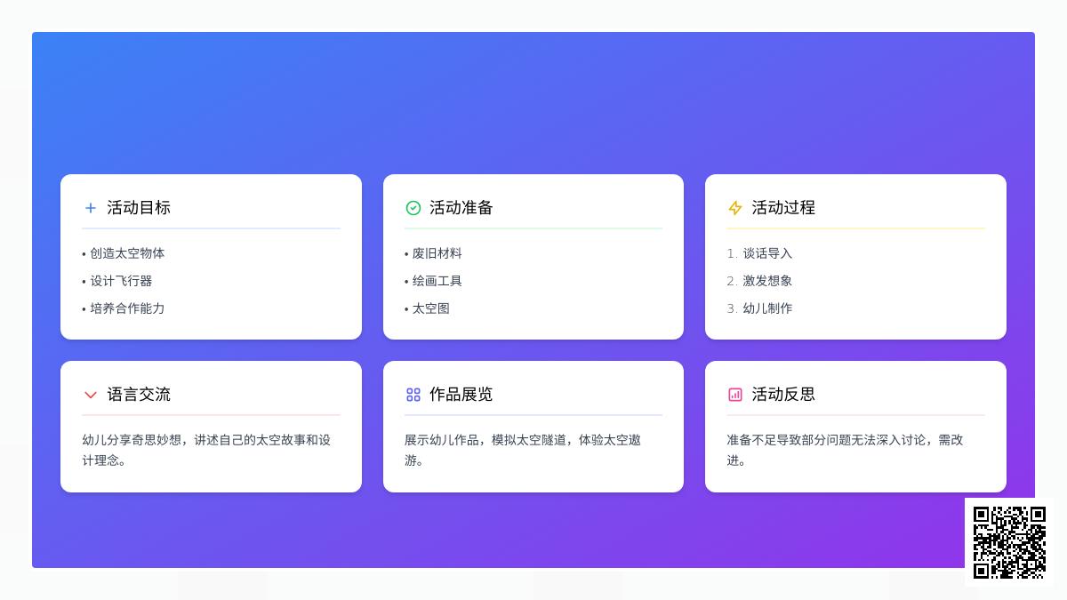 大班艺术活动太空旅行记教案反思