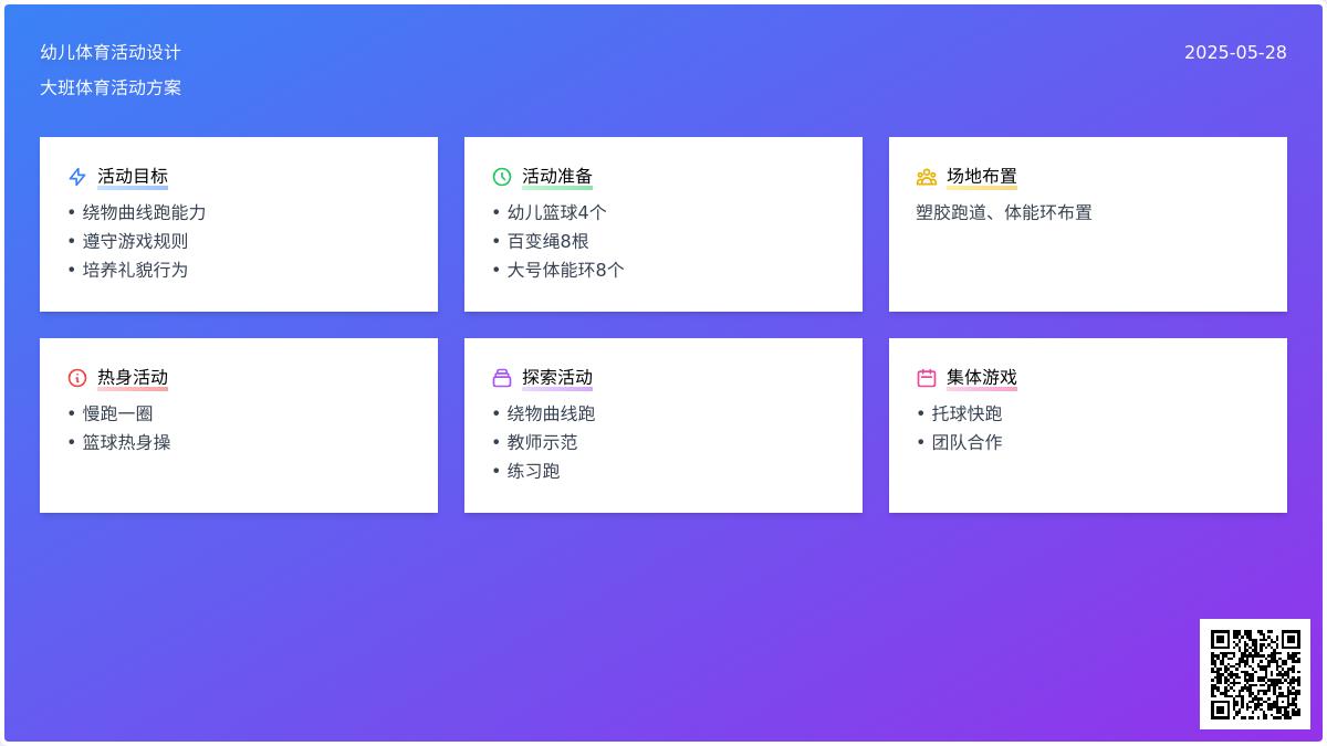 大班体育游戏活动托球快跑教案反思
