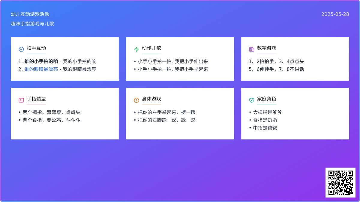 大班游戏常用的手指游戏教案反思