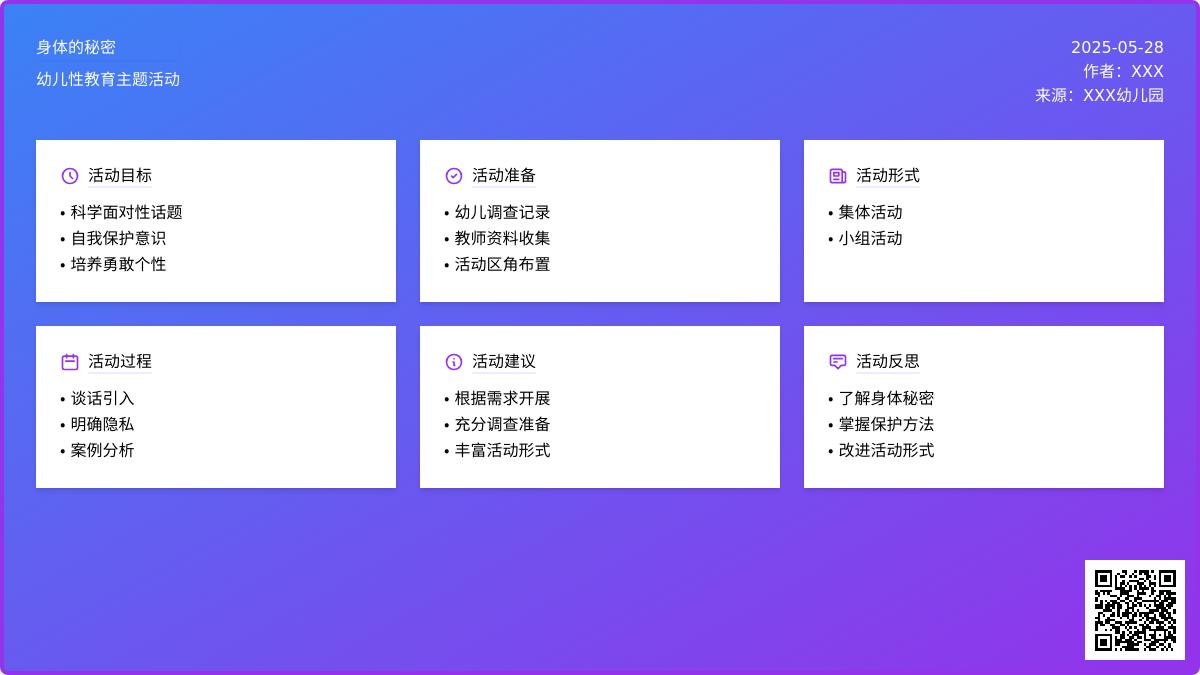 大班健康公开课身体的秘密教案反思