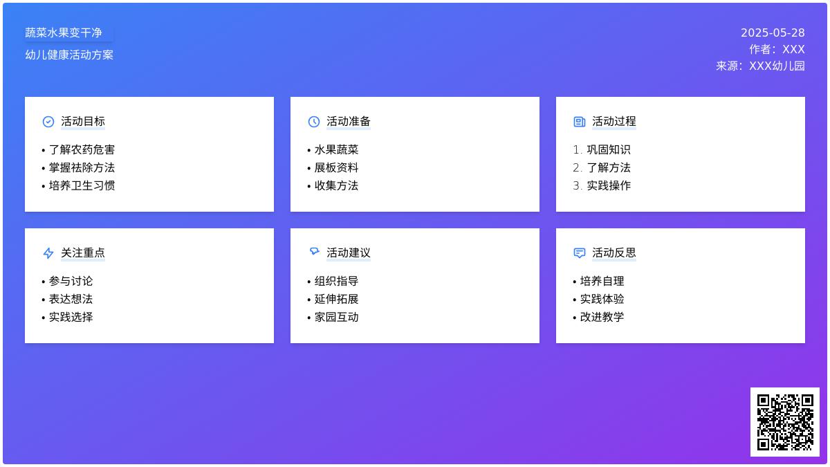 大班健康公开课蔬菜水果变干净教案反思