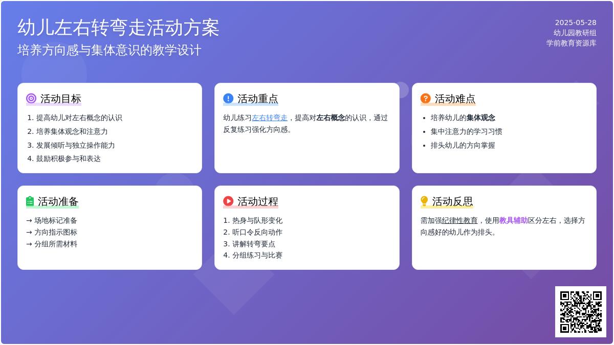 大班健康左右转弯走教案反思