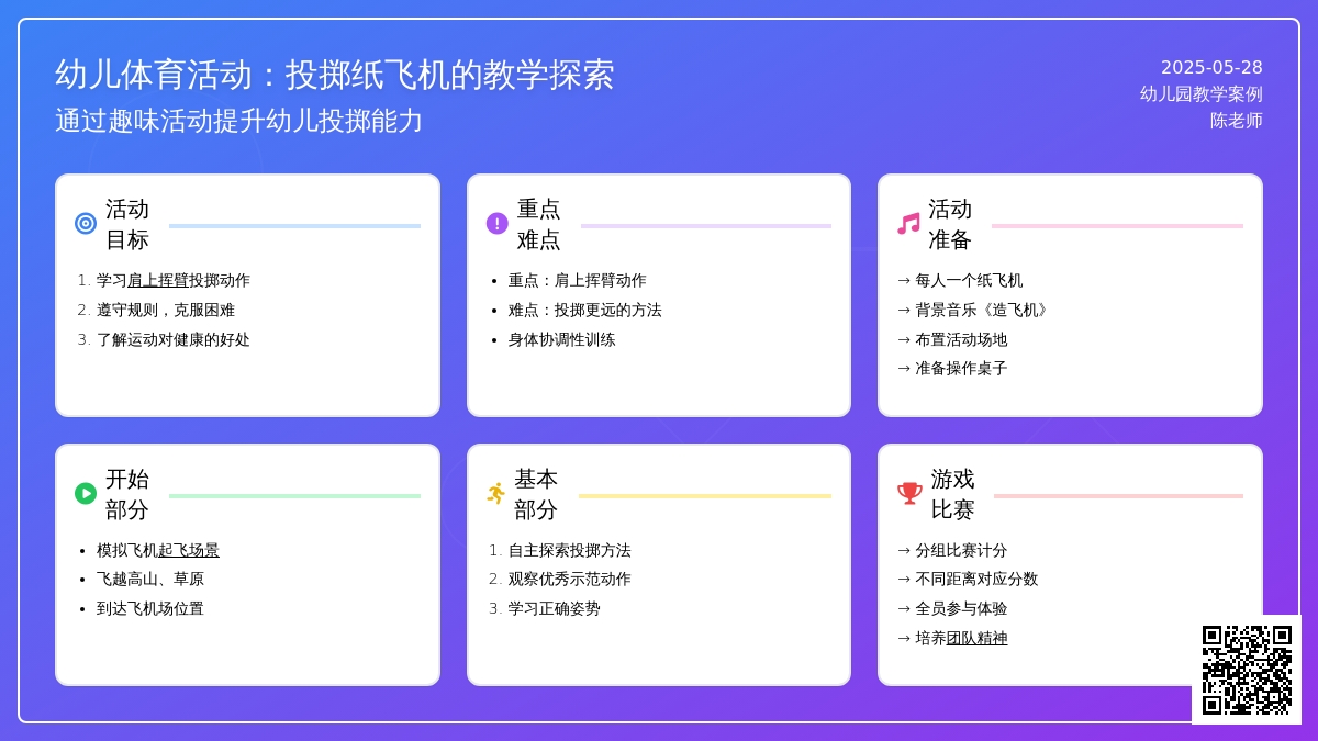 大班健康投掷纸飞机教案反思
