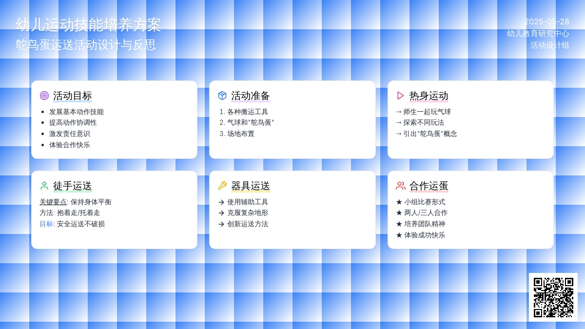 大班健康运蛋教案反思