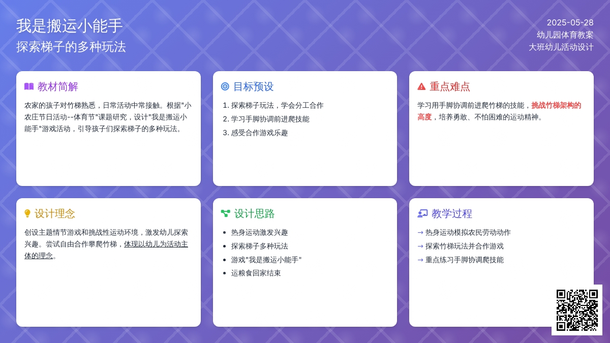 大班健康我是搬运小能手教案反思