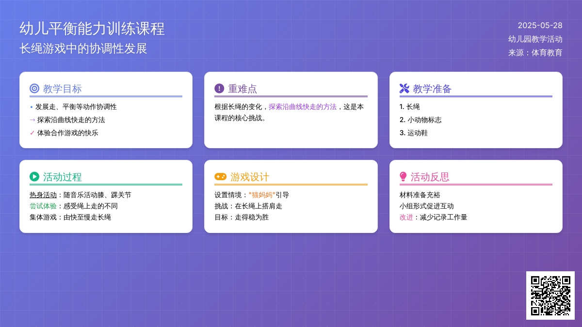 大班健康奇妙的小路教案反思