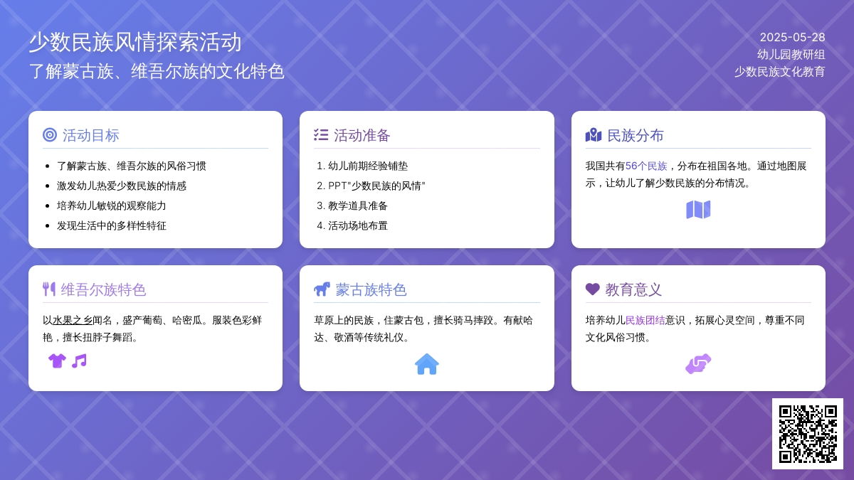 大班社会活动可爱的少数民族教案反思