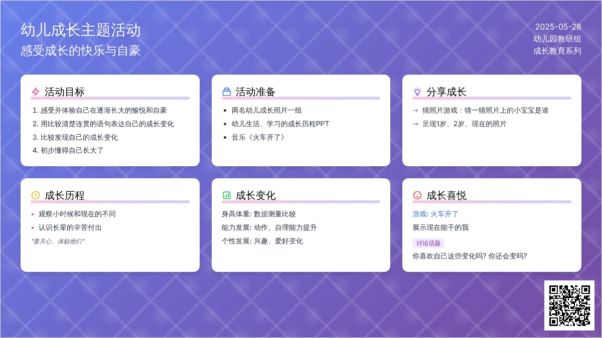 大班社会活动《我长大了》教案反思