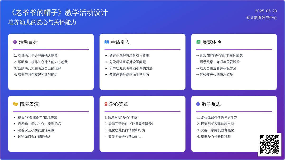 大班社会活动爷爷的帽子教案反思