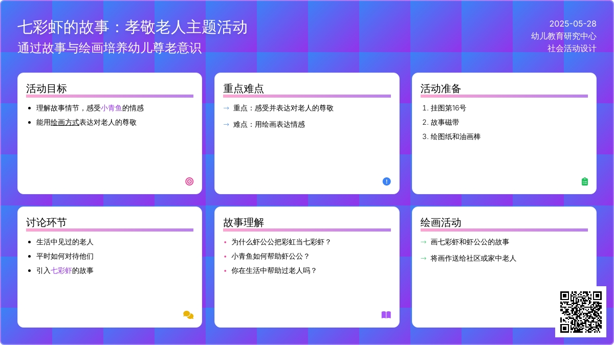 大班社会活动七彩虾教案反思
