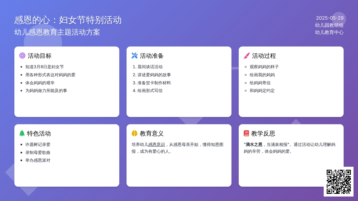 大班社会感恩母亲教案