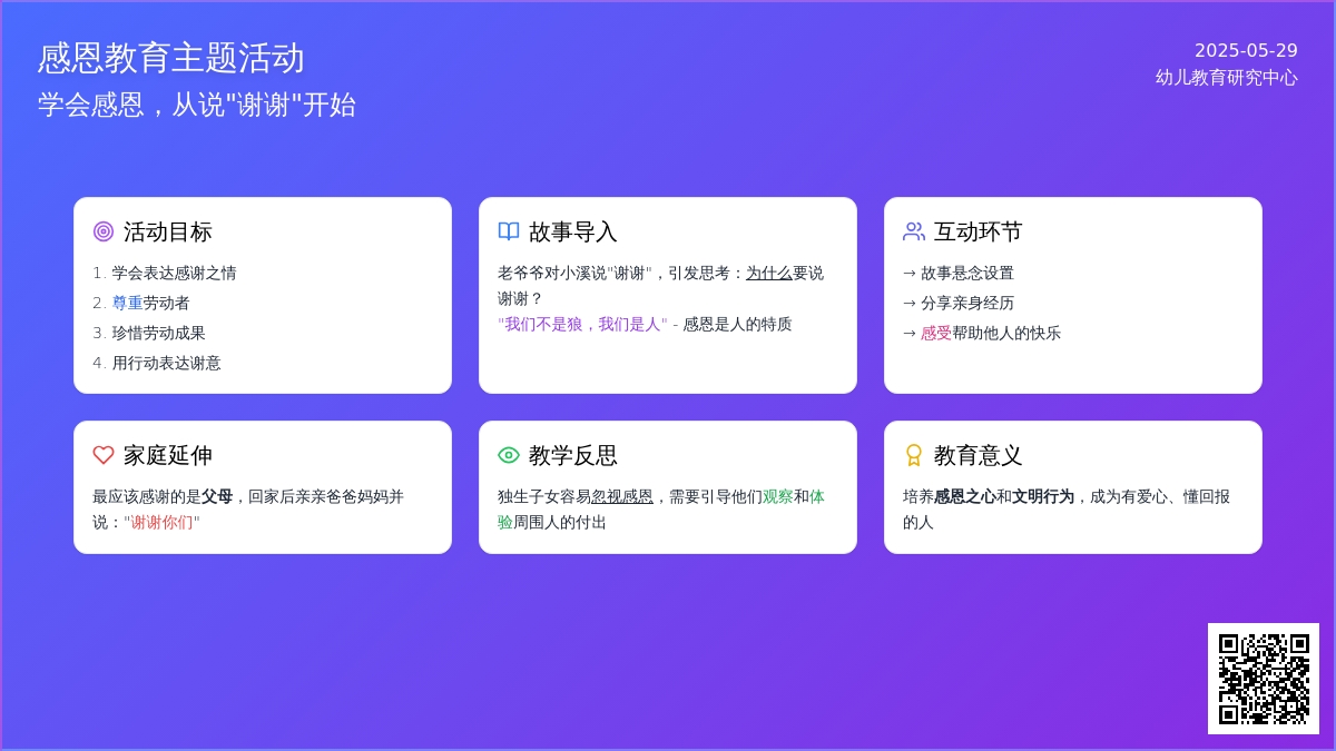 大班社会活动说声谢谢教案反思