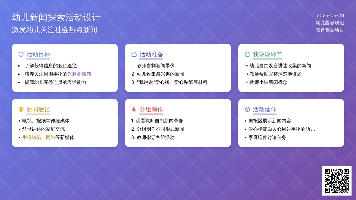 大班社会活动我说说教案