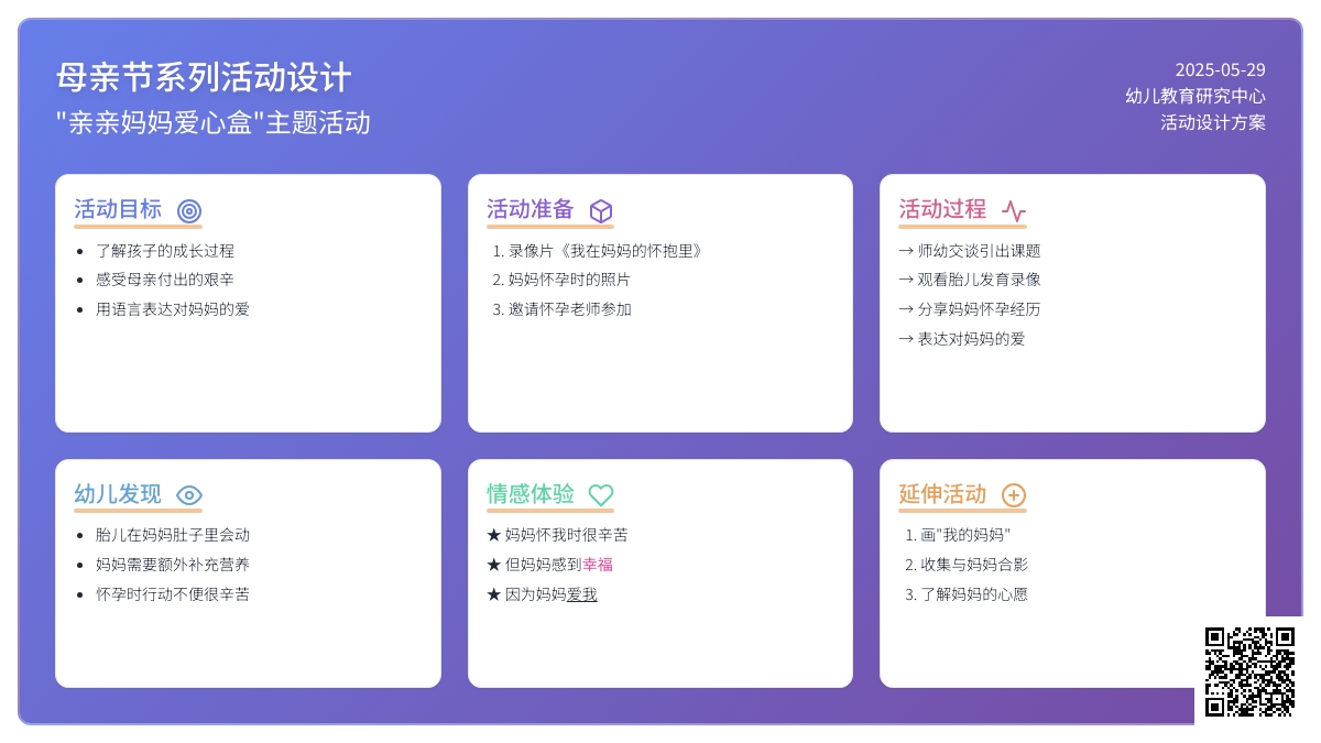 大班社会活动亲亲妈妈爱心盒教案