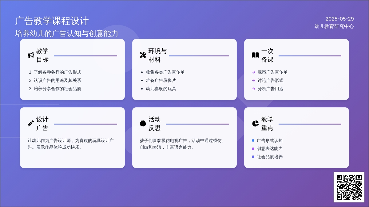 大班社会活动我身边的广告教案反思