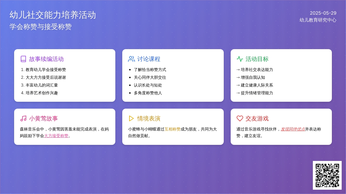 大班社会给予和接受称赞教案