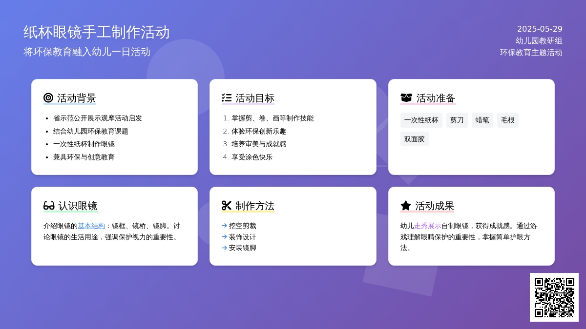 大班美术眼镜乐教案反思