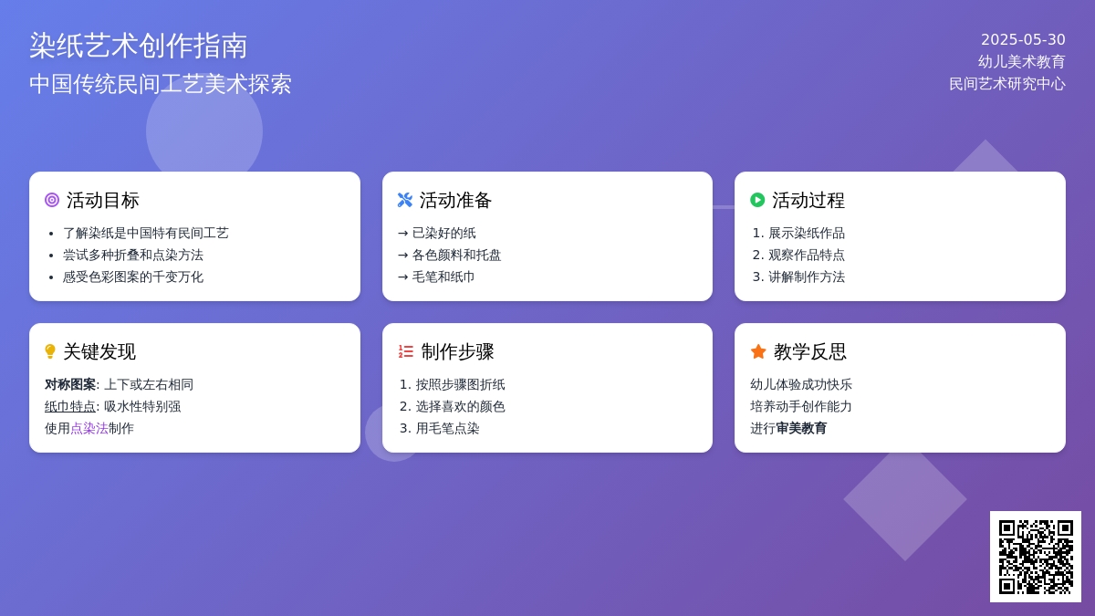 大班美术活动染纸教案反思
