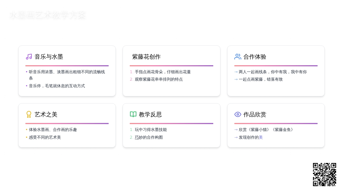 大班水墨画紫藤教案反思
