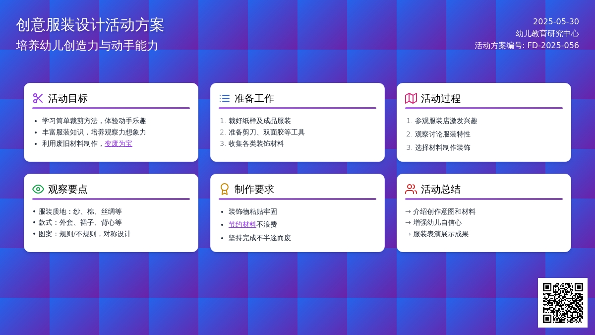大班美术制作多彩的服装教案反思