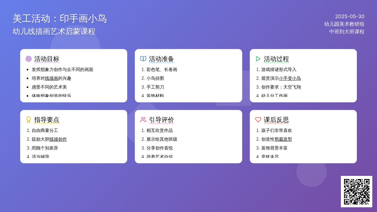 大班美术印手画小鸟教案反思