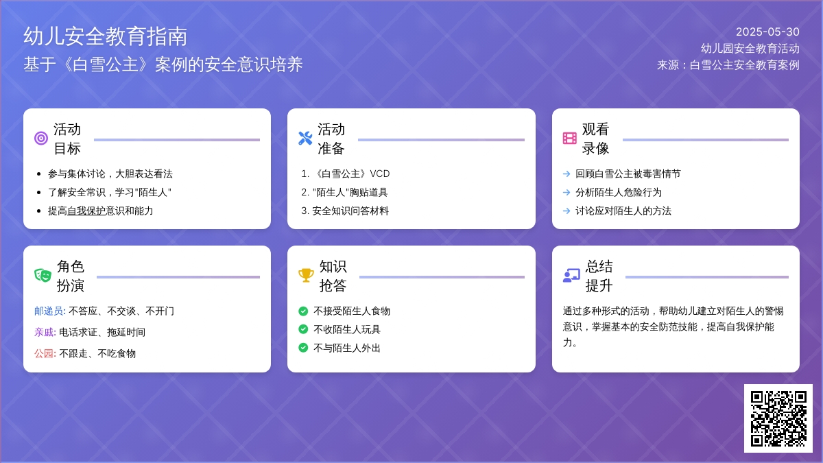 大班安全活动教案：小心陌生人教案