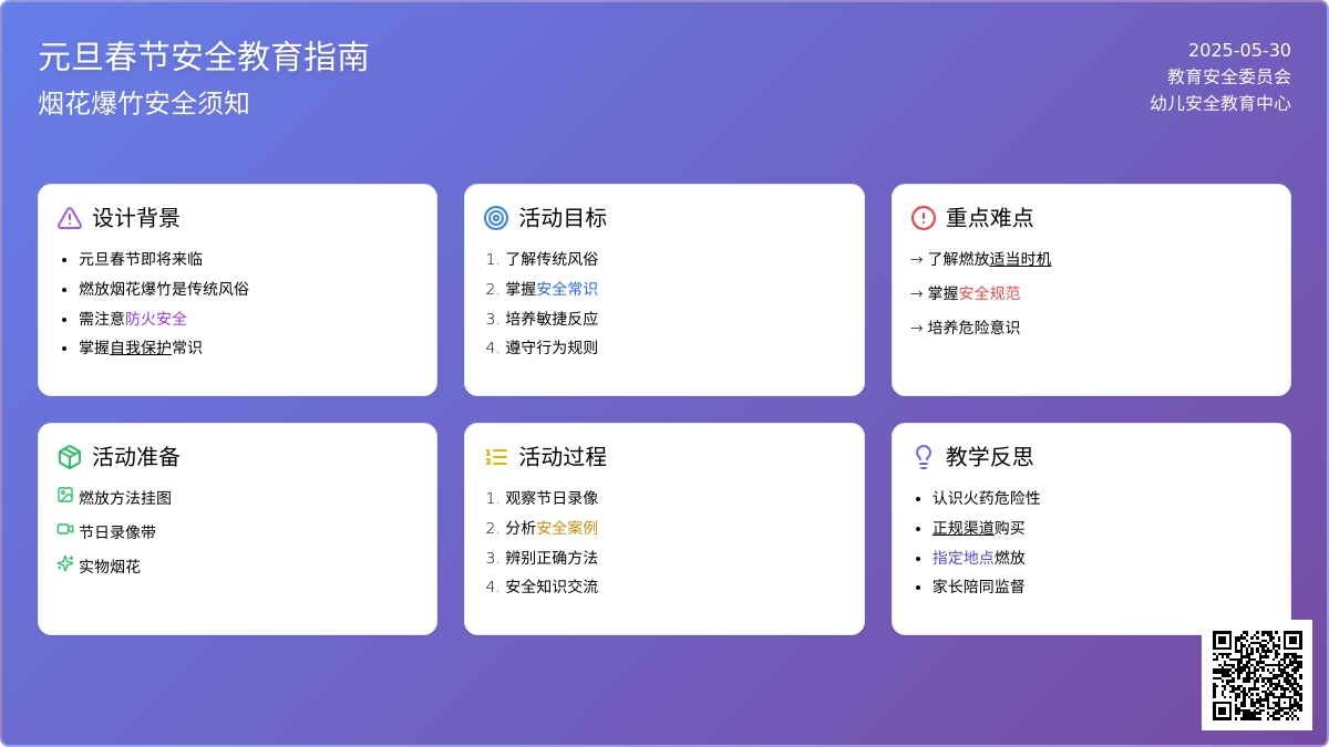 大班安全活动教案：烟花爆竹的安全燃放教案(附教学反思)