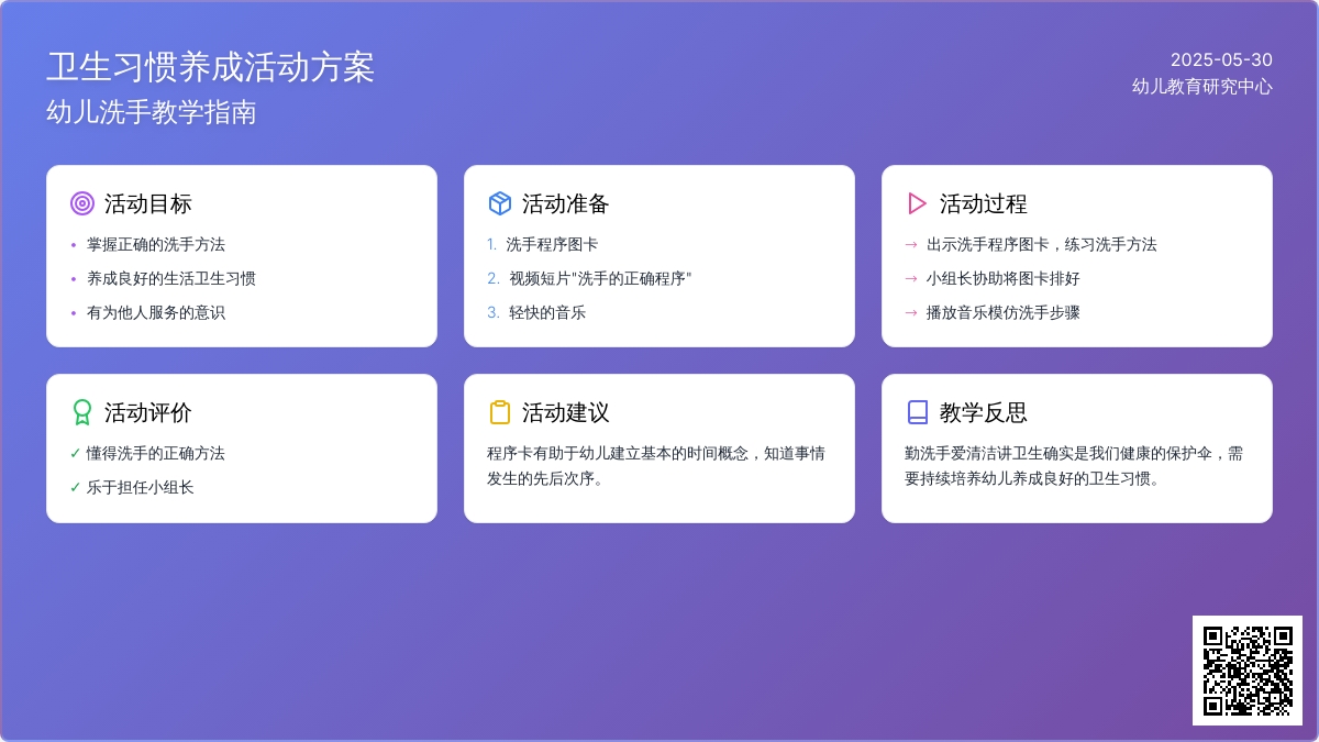 大班安全活动教案：洗手教案(附教学反思)