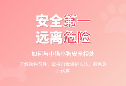 大班安全活动教案：小猫小狗会伤人教案-幼师课件网