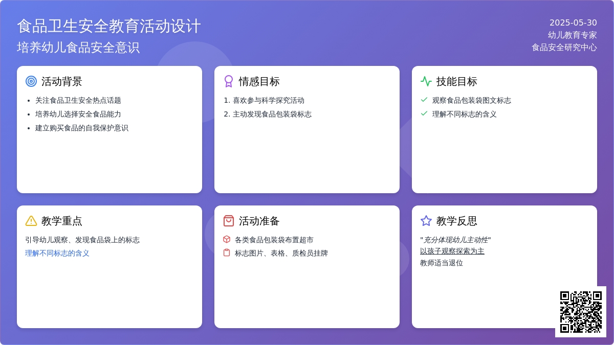 大班安全活动教案：有趣的食品包装教案(附教学反思)