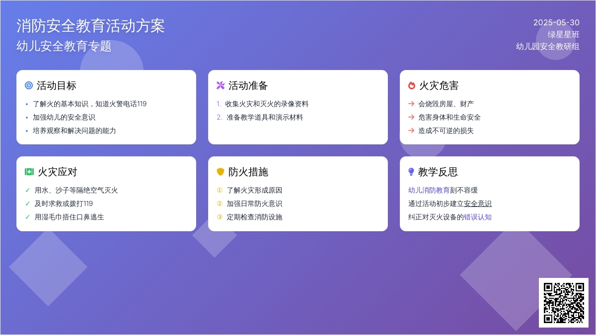 大班安全活动教案：着火了我不慌教案(附教学反思)