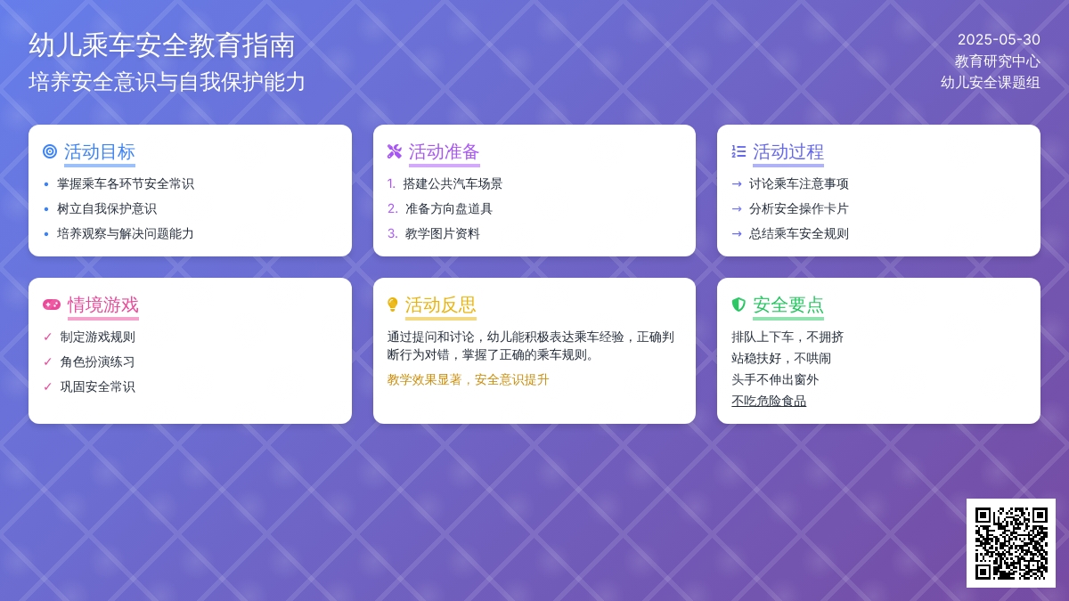 大班安全活动教案：安全乘车教案(附教学反思)